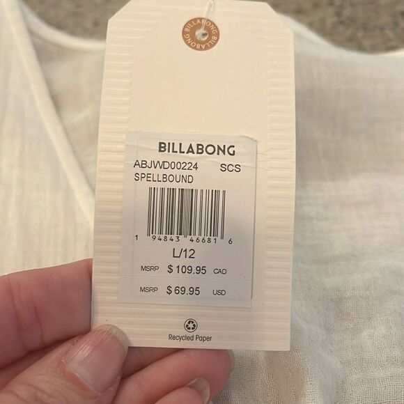 BILLABONG Spellbound Cotton Mini Dress *NEW* - Picture 7 of 14